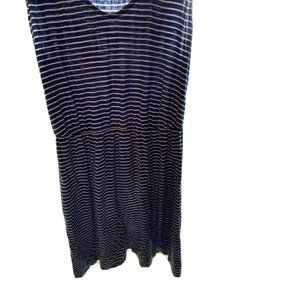 Merona Blue And White Striped Dress